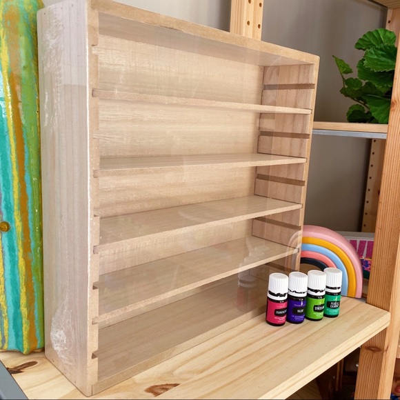 Target | Bullseye Essential Oil Display Shelf Wood - Picture 4 of 6